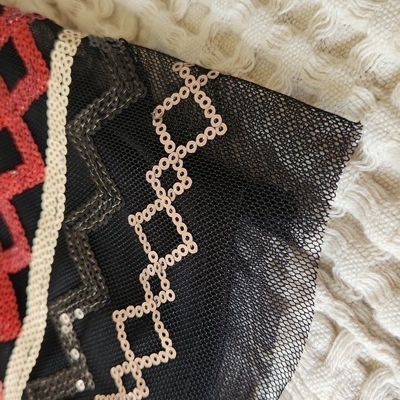 Chelsea & Violet mini skirt sequence Nordstrom Party Glam  Christmas Dinner - Picture 6 of 6